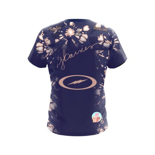 Josie Barnes Purple Tie Dye Replica CoolWick Bowling Jersey - Image 2