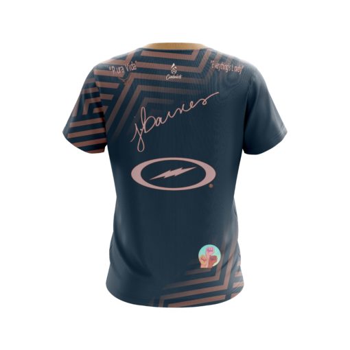 Josie Barnes Coral Lines Replica CoolWick Bowling Jersey - Image 2