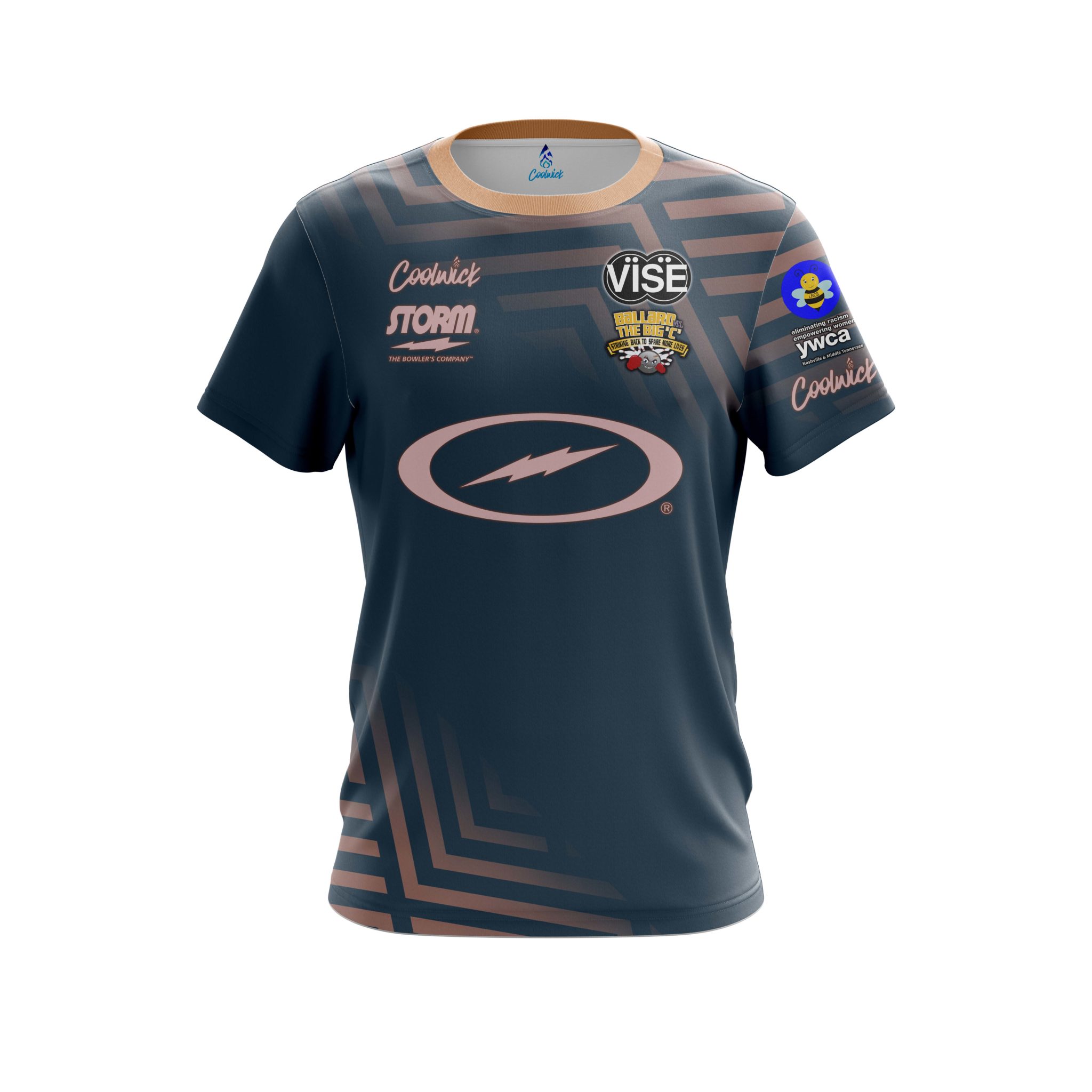 Josie Barnes Coral Lines Replica CoolWick Bowling Jersey