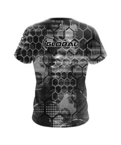 Alternative view of 900 Global Blackout Honeycomb CoolWick Bowling Jersey