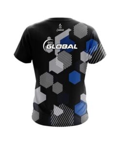 Alternative view of 900 Global Geometric Monochrome CoolWick Bowling Jersey