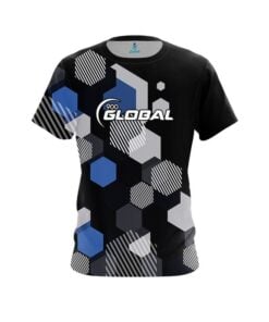 900 Global Geometric Monochrome CoolWick Bowling Jersey