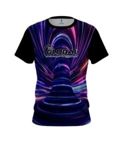 900 Global Neon Tornado CoolWick Bowling Jersey