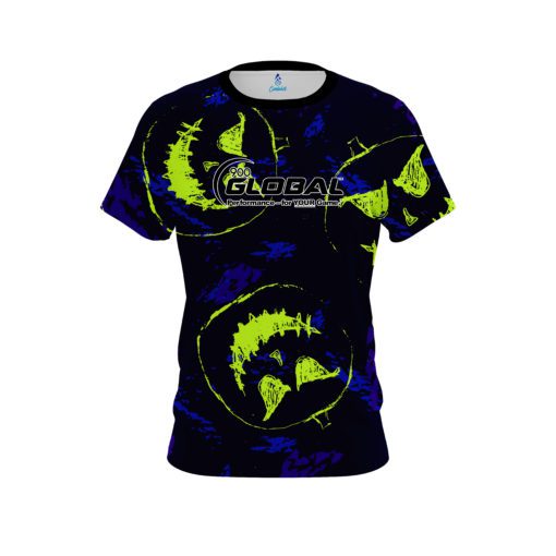 900 Global Sketchy Jack O' Lantern CoolWick Bowling Jersey