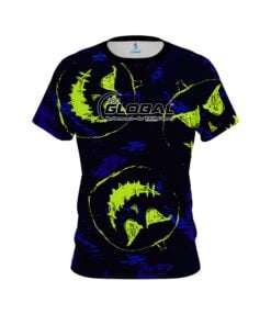 900 Global Sketchy Jack O' Lantern CoolWick Bowling Jersey