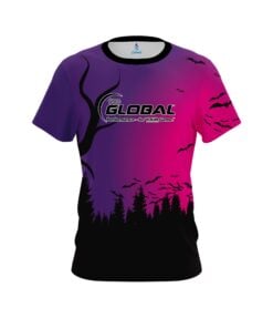900 Global Batty Sunset CoolWick Bowling Jersey