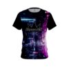 Brunswick Futuristic Neon Waves CoolWick Bowling Jersey