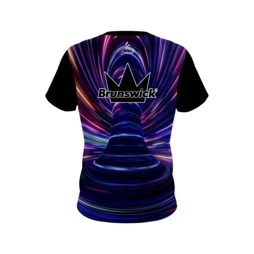 Brunswick Neon Tornado CoolWick Bowling Jersey - Image 2