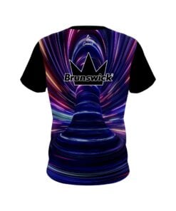 Alternative view of Brunswick Neon Tornado CoolWick Bowling Jersey