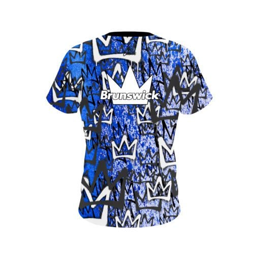 Brunswick Graffiti Crown CoolWick Bowling Jersey - Image 2