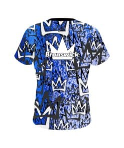 Alternative view of Brunswick Graffiti Crown CoolWick Bowling Jersey