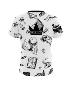 Alternative view of Brunswick White Witches CoolWick Bowling Jersey