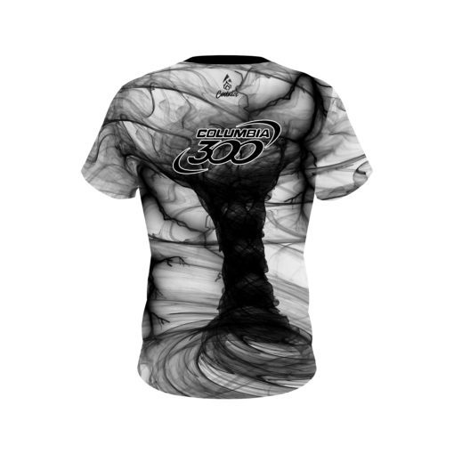 Columbia 300 Electrical Tornado Black 2.0 CoolWick Bowling Jersey - Image 2