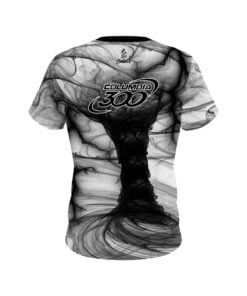 Alternative view of Columbia 300 Electrical Tornado Black 2.0 CoolWick Bowling Jersey