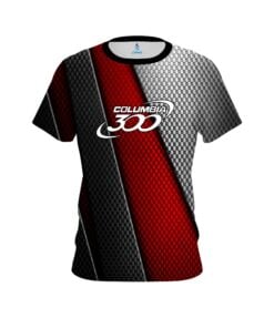 Columbia 300 Carbon Blaze CoolWick Bowling Jersey