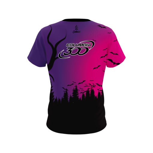 Columbia 300 Batty Sunset CoolWick Bowling Jersey - Image 2