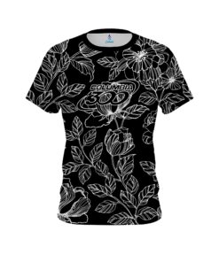 Columbia 300 Inverted Flower Tattoo CoolWick Bowling Jersey
