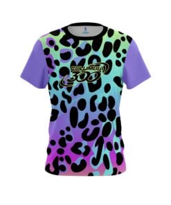 Columbia 300 Neon Frank Leopard CoolWick Bowling Jersey