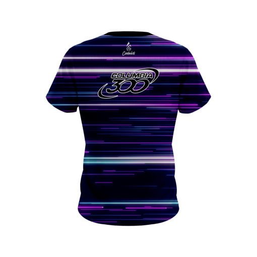 Columbia 300 Neon Light Speed CoolWick Bowling Jersey - Image 2