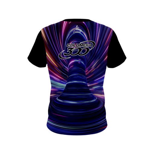 Columbia 300 Neon Tornado CoolWick Bowling Jersey - Image 2