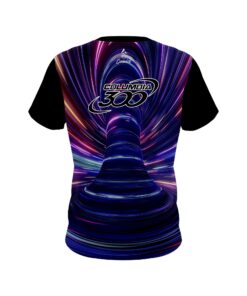 Alternative view of Columbia 300 Neon Tornado CoolWick Bowling Jersey