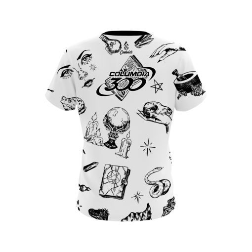 Columbia 300 White Witches CoolWick Bowling Jersey - Image 2