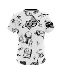 Alternative view of Columbia 300 White Witches CoolWick Bowling Jersey