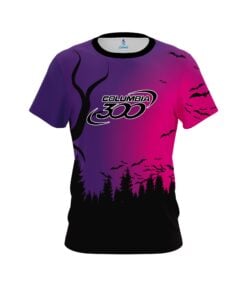 Columbia 300 Batty Sunset CoolWick Bowling Jersey