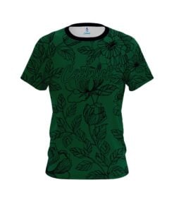 Signature Coolwick Jade Flower Tattoo Bowling Jersey