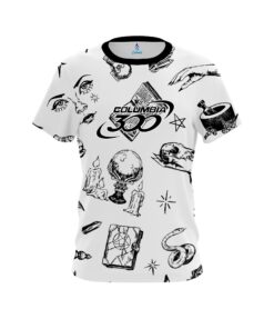 Columbia 300 White Witches CoolWick Bowling Jersey