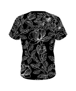 Alternative view of Signature Coolwick Inverted Flower Tattoo Bowling Jersey