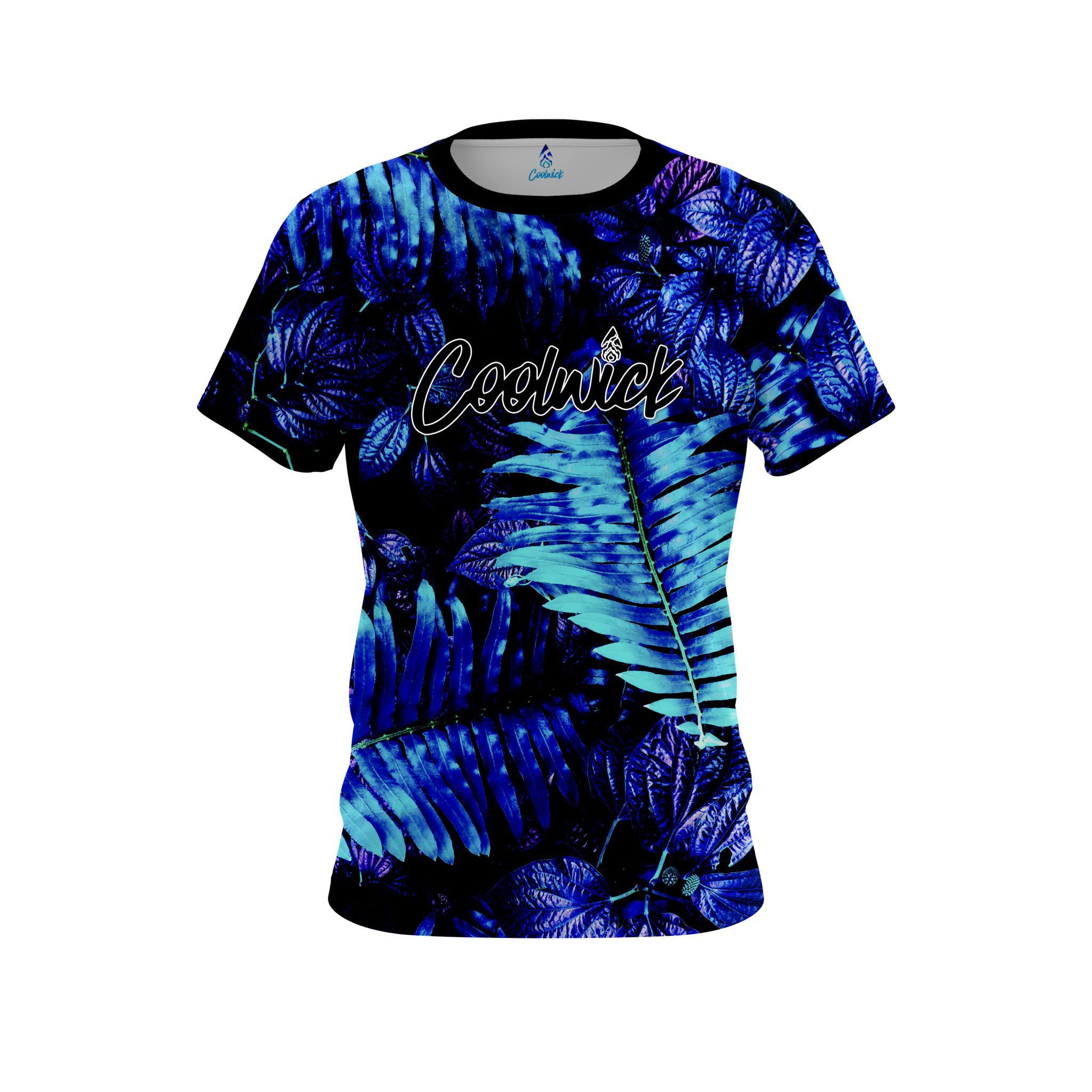 Signature Neon Palm Leaves CoolWick Bowling Jersey