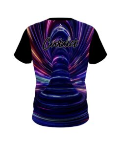 Alternative view of Signature Neon Tornado CoolWick Bowling Jersey