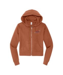 Columbia 300 Women's Crop Zip Up Bowling Hoodie