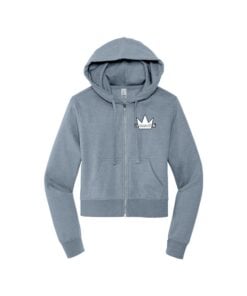 Brunswick Women's Crop Zip Up Bowling Hoodie