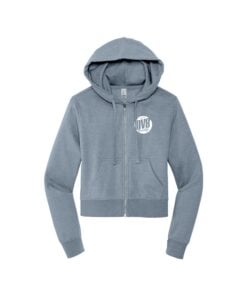 DV8 Women's Crop Zip Up Bowling Hoodie