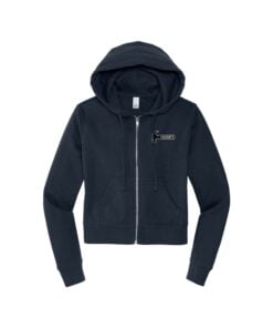Hammer Women's Crop Zip Up CoolWick Bowling Hoodie