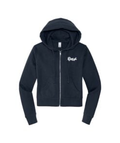 Radical Women's Crop Zip Up CoolWick Bowling Hoodie