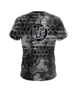 Alternative view of DV8 Blackout Honeycomb CoolWick Bowling Jersey