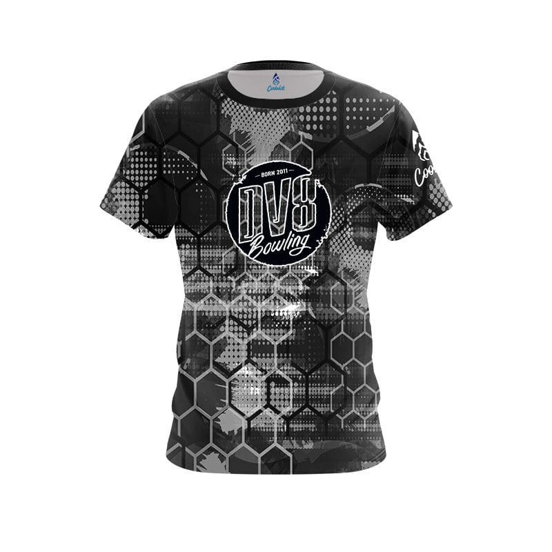 DV8 Blackout Honeycomb CoolWick Bowling Jersey