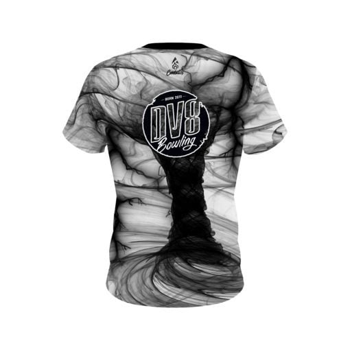 DV8 Electrical Tornado Black 2.0 CoolWick Bowling Jersey - Image 2