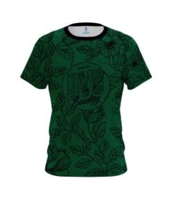DV8 Jade Flower Tattoo CoolWick Bowling Jersey