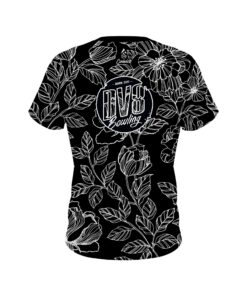 Alternative view of DV8 Inverted Flower Tattoo CoolWick Bowling Jersey