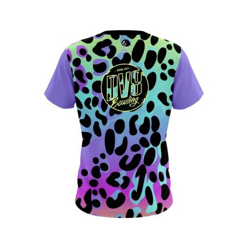 DV8 Neon Frank Leopard CoolWick Bowling Jersey - Image 2