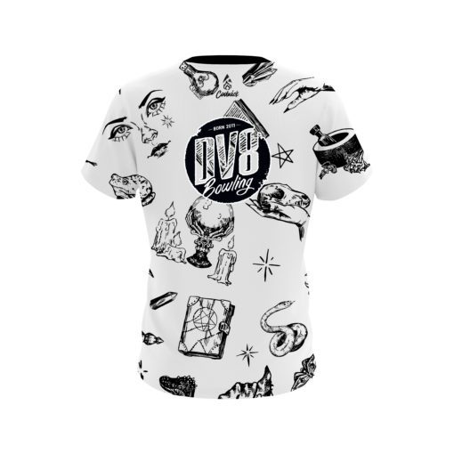 DV8 White Witches CoolWick Bowling Jersey - Image 2