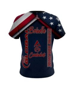 Alternative view of 900 Global Ben Brindle Faded Eagle CoolWick Bowling Jersey