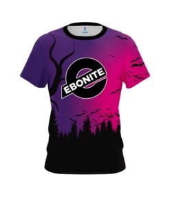 Ebonite Batty Sunset CoolWick Bowling Jersey