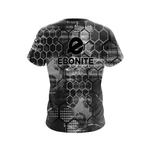 Ebonite Blackout Honeycomb CoolWick Bowling Jersey - Image 2