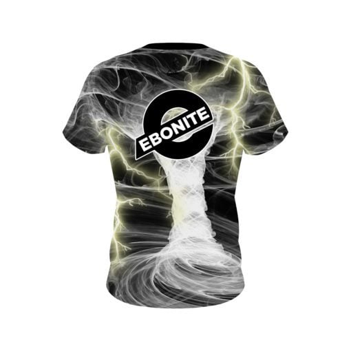 Ebonite Electrical Tornado White CoolWick Bowling Jersey - Image 2