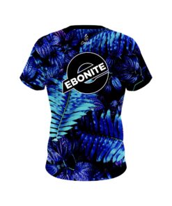 Alternative view of Ebonite Neon Palm Leaves CoolWick Bowling Jersey